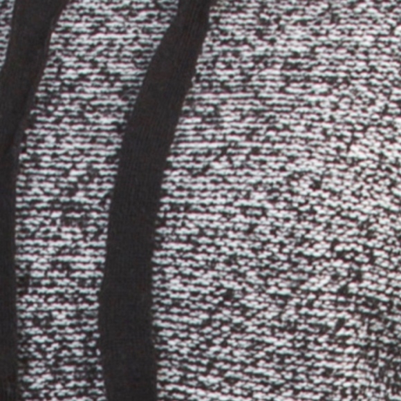 NWT RUBY MOON Marled Cropped Hoodie Sweater - Picture 3 of 6